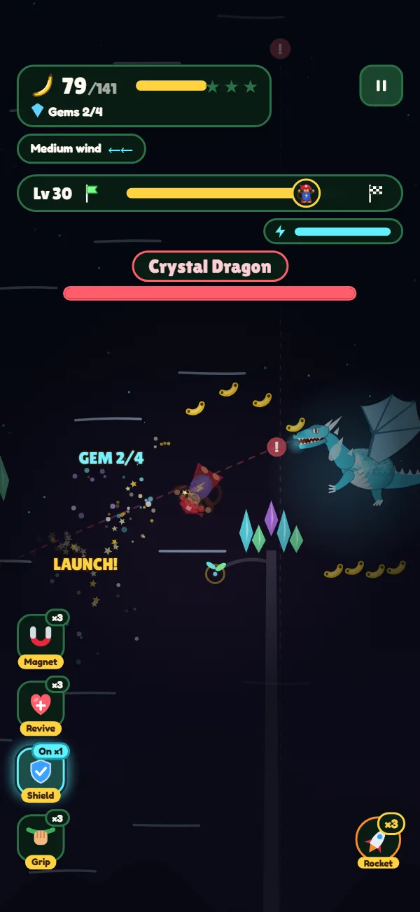 A boss fight